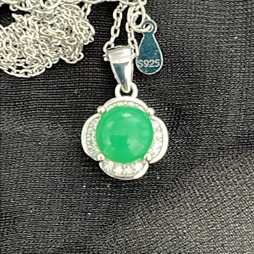 Australian Jade 14KGP Necklace